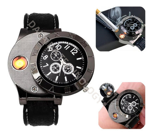 Reloj Encendedor Recargable Eléctrico